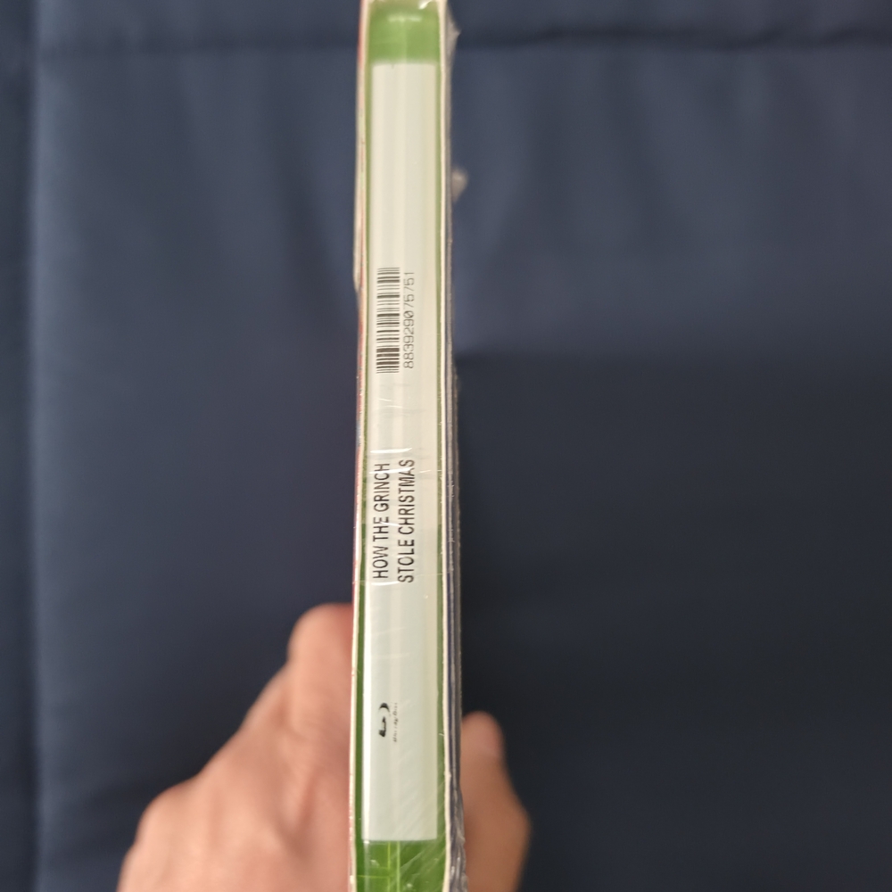 Dr. Seuss How The Grinch Stole Christmas! Blu-ray Combo Pack - Green & Red - Picture 3 of 4